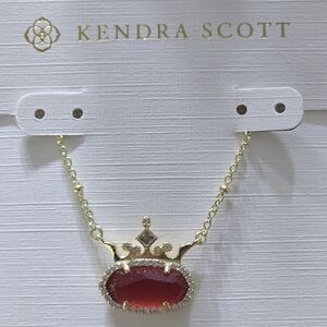 Kendra Scott Disney Elisa Princess Gold Short Pendant Necklace